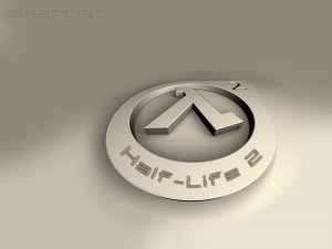 Логотип Half life 2 - скачать обои на рабочий стол