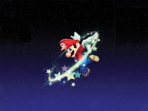 Super Mario galaxy - скачать обои на рабочий стол