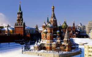 Кремлевский дворец - скачать обои на рабочий стол