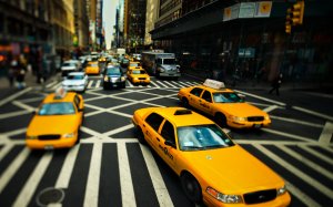 Такси Нью-Йорка - скачать обои на рабочий стол