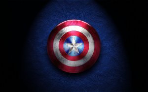 Звезда Капитана Америка - скачать обои на рабочий стол