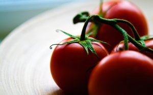 Свежие томаты - скачать обои на рабочий стол
