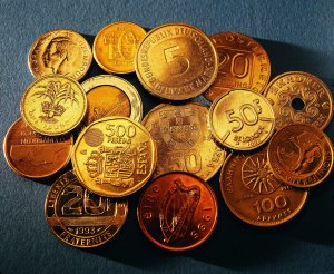 Монетки - скачать обои на рабочий стол