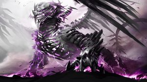 Guild wars: скелет дракона - скачать обои на рабочий стол