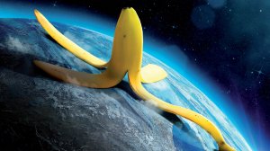Банановая кожура - скачать обои на рабочий стол