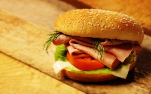 Богатый сендвич - скачать обои на рабочий стол