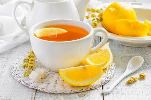 Чай с апельсинами - скачать обои на рабочий стол