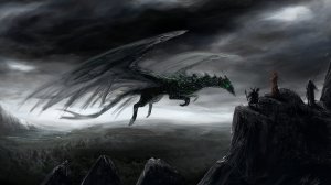 Грозовой дракон - скачать обои на рабочий стол