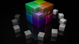Кубик Рубика и Ко - скачать обои на рабочий стол