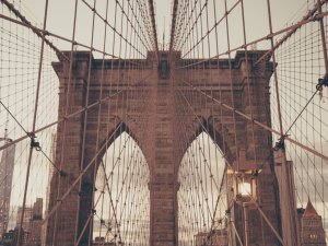 Фото Бруклинского моста - скачать обои на рабочий стол