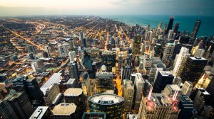 Чикагские ландшафты - скачать обои на рабочий стол