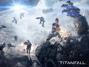 Titanfall сражение - скачать обои на рабочий стол