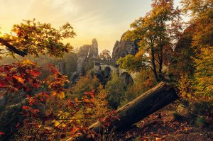 Осень в Саксонии - скачать обои на рабочий стол