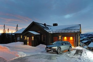 Volvo Winter - скачать обои на рабочий стол