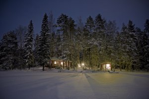 Обои для рабочего стола: Зима в Финляндии