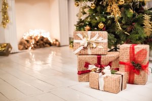 Подарки к Новому году - скачать обои на рабочий стол