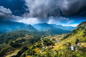 Горы Вьетнама - скачать обои на рабочий стол