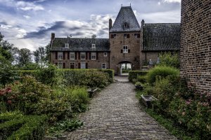 Голландский замок - скачать обои на рабочий стол