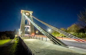 Ночной мост - скачать обои на рабочий стол