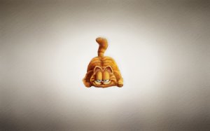 Кот Garfield - скачать обои на рабочий стол