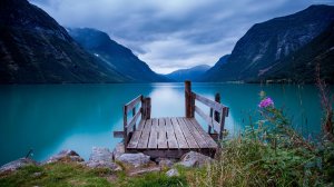 Норвежский пейзаж - скачать обои на рабочий стол