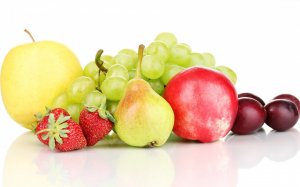 Сладкие ягоды и фрукты - скачать обои на рабочий стол