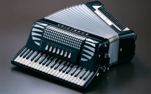 Клавишный аккордеон - скачать обои на рабочий стол