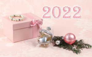 Подарочек 2022 года  - скачать обои на рабочий стол
