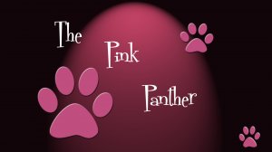 Лапки розовая пантеры  - скачать обои на рабочий стол
