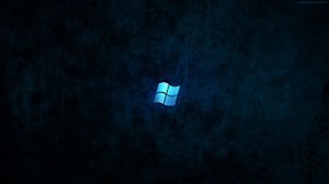 Голубой логотип Windows - скачать обои на рабочий стол