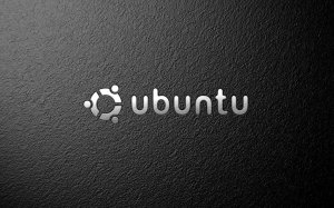 Обои для рабочего стола: Ubuntu на темном