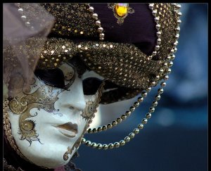 Обои для рабочего стола: Венецианская маска