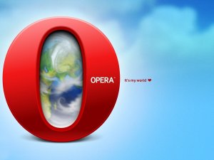 Обои для рабочего стола: Opera