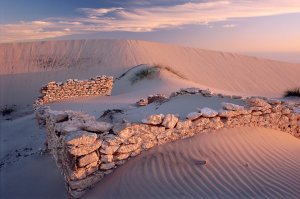 Руины в пустыне - скачать обои на рабочий стол