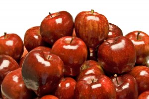 Глянцевые яблоки - скачать обои на рабочий стол