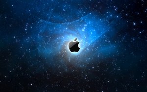 Обои для рабочего стола: Apple во вселенной