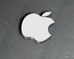 Настольный Apple в сером - скачать обои на рабочий стол