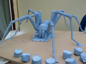 Волосатый паук  - скачать обои на рабочий стол
