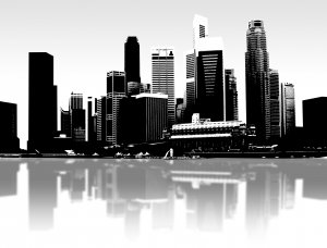 Обои для рабочего стола: Сингапур-сити