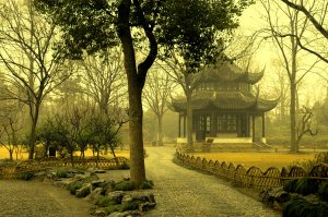 Обои для рабочего стола: Китайский парк
