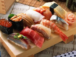 Японские деликатесы - скачать обои на рабочий стол