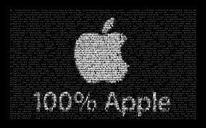 Обои для рабочего стола: 100% Apple