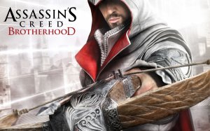 Asassin's Creed  Brotherhood Ezio - скачать обои на рабочий стол