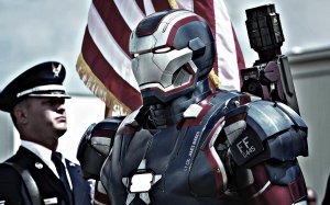 Обои для рабочего стола: Iron man Patriot