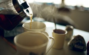 Утренний кофе - скачать обои на рабочий стол
