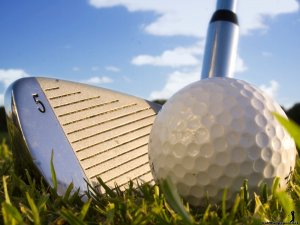 Обои для рабочего стола: Игра в гольф
