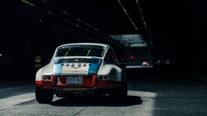 Porsche back - скачать обои на рабочий стол
