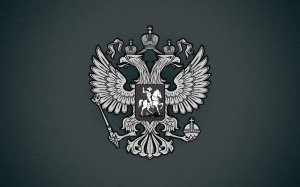 Двуглавый орел с гербом Москвы - скачать обои на рабочий стол