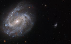 Обои для рабочего стола: NGC 201 спиральная г...