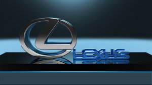Обои для рабочего стола: Логотип Lexus